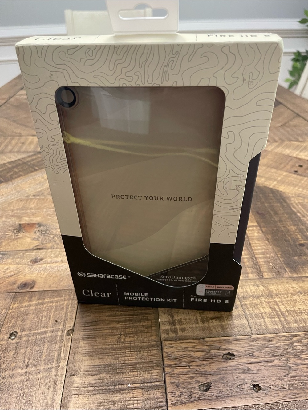 SaharaCase Clear Mobile Protection Kit for Amazon Fire HD 8